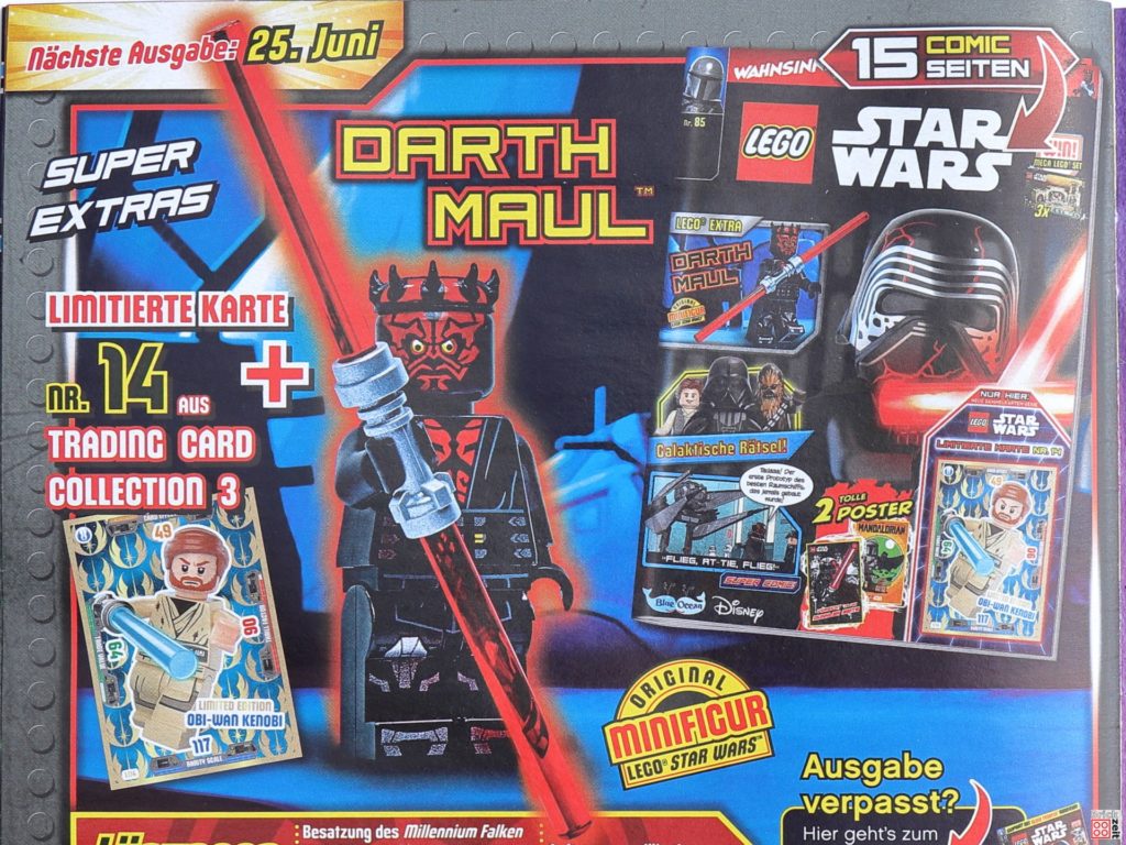 Darth Maul kommt im LEGO Star Wars Magazin Nr. 85 | ©Brickzeit