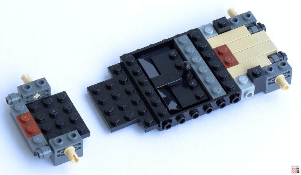 LEGO 76911 - Achsen werden verbaut | ©Brickzeit