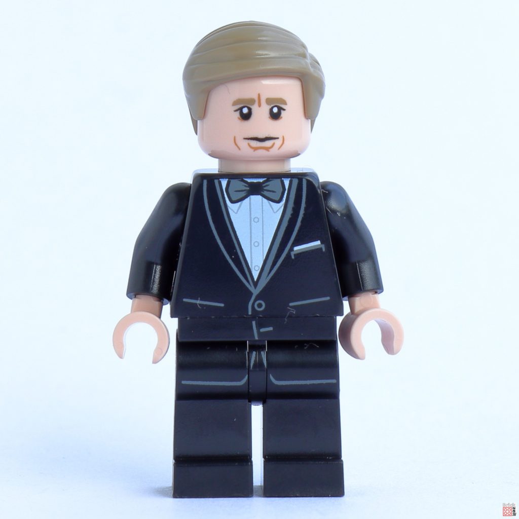 LEGO Minifigur James Bond, Vorderseite | ©Brickzeit