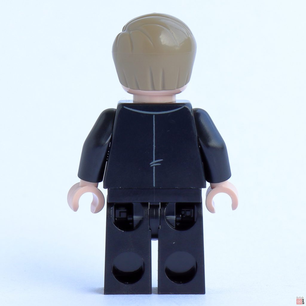 LEGO Minifigur James Bond, Rückseite | ©Brickzeit