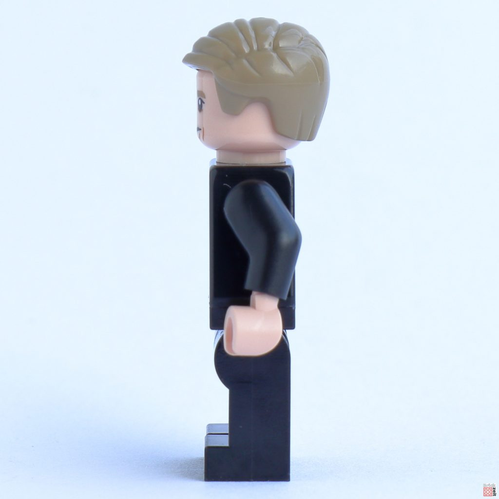 LEGO Minifigur James Bond, linke Seite | ©Brickzeit