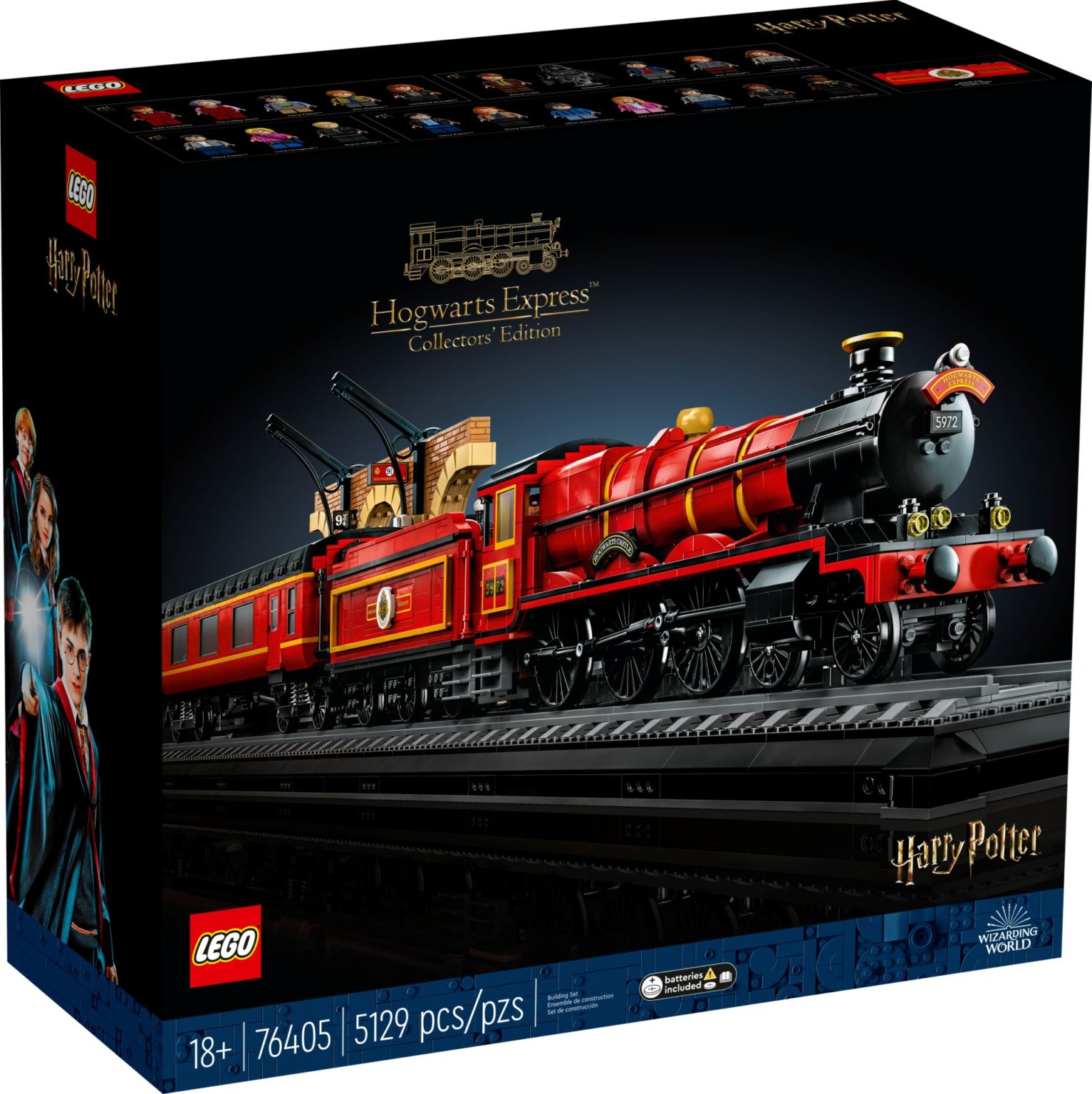 harry potter lego hogwarts express