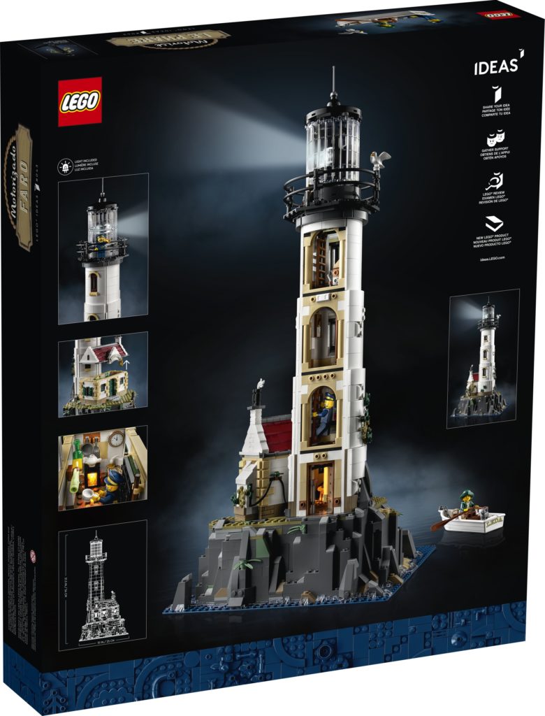 LEGO Ideas 21335 motorisierter Leuchtturm | ©LEGO Gruppe