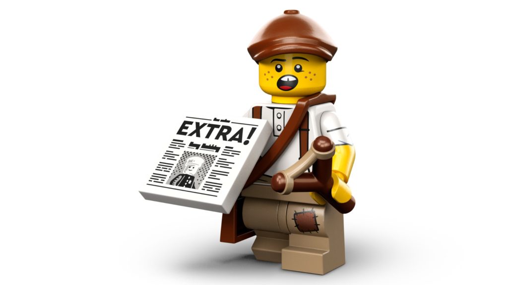 LEGO 71037 - Zeitungsjunge | ©LEGO Gruppe