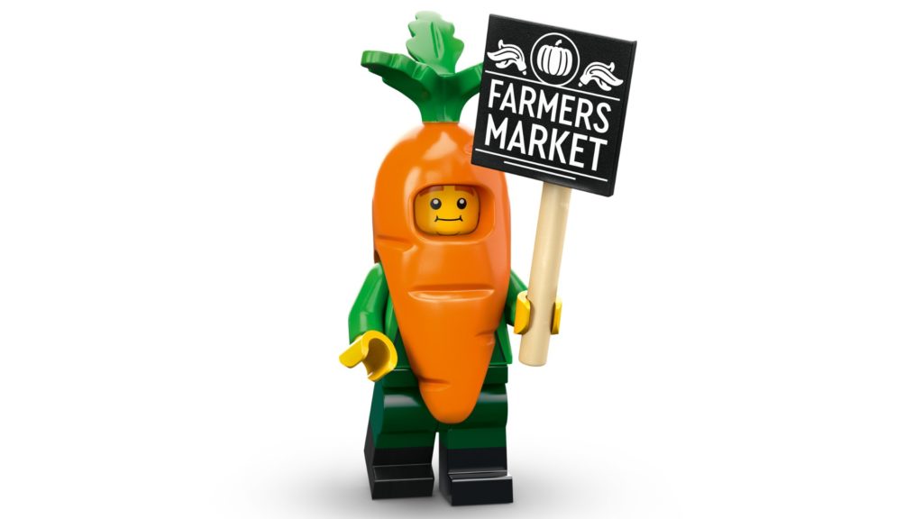 LEGO 71037 - Karotten-Maskottchen | ©LEGO Gruppe