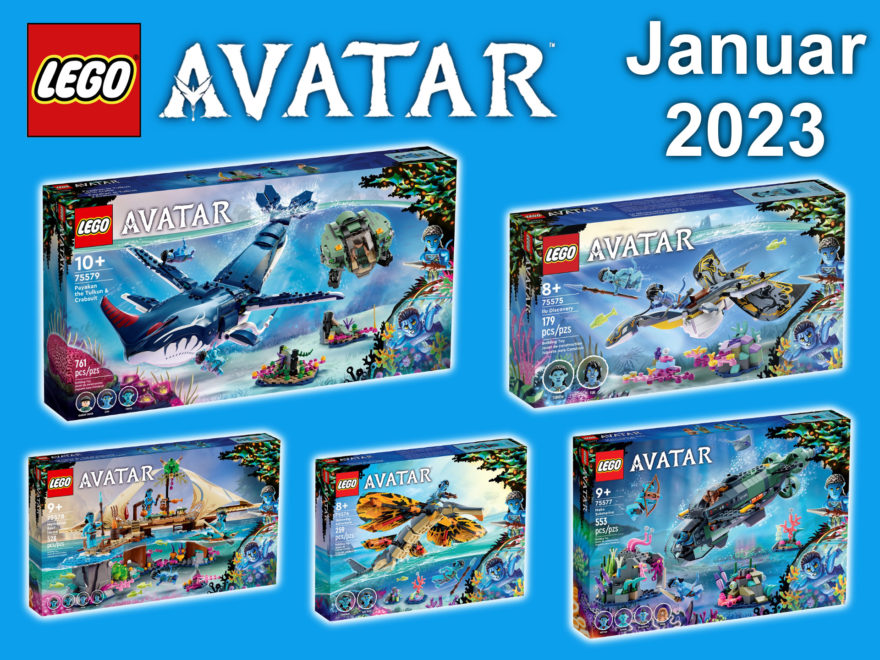 LEGO Avatar Neuheiten Januar 2023