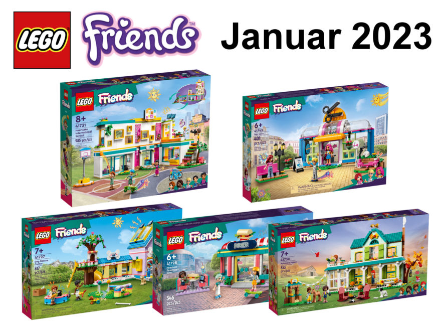 LEGO Friends Neuheiten Januar 2023 | ©LEGO Gruppe