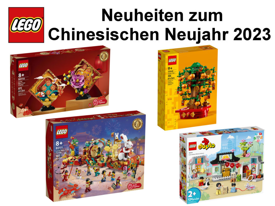 LEGO Neuheiten zum Chinesischen Neujahrsfest 2023