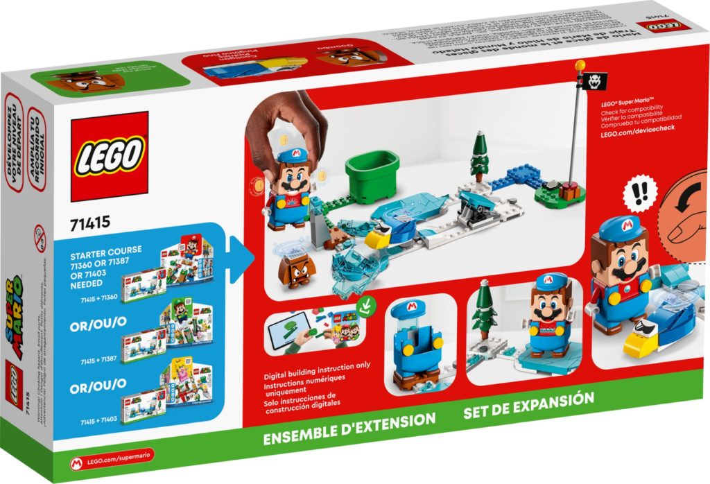 LEGO 71415 Eis-Mario-Anzug – Erweiterungsset | ©LEGO Gruppe