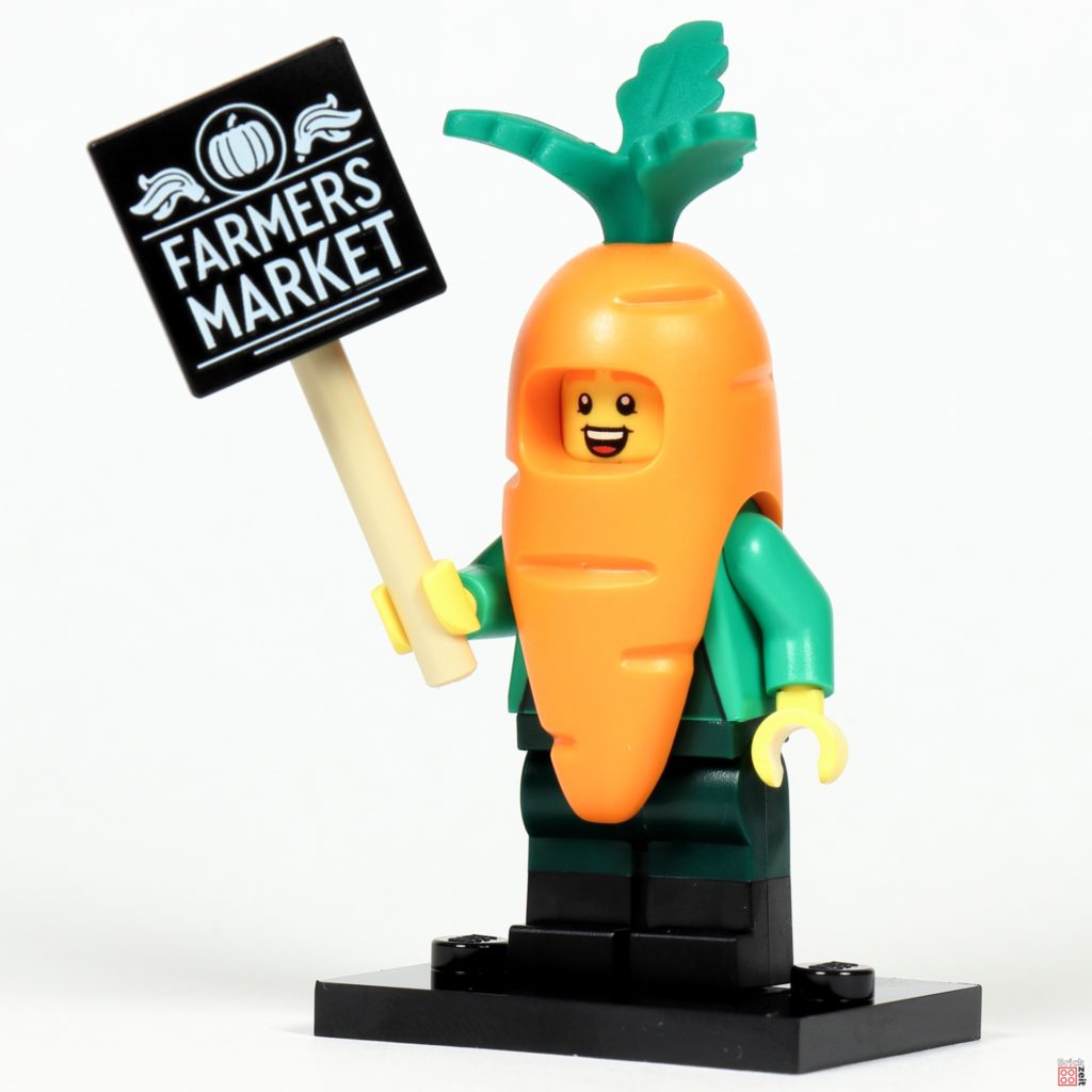LEGO 71037 - Karotten-Maskottchen | ©Brickzeit