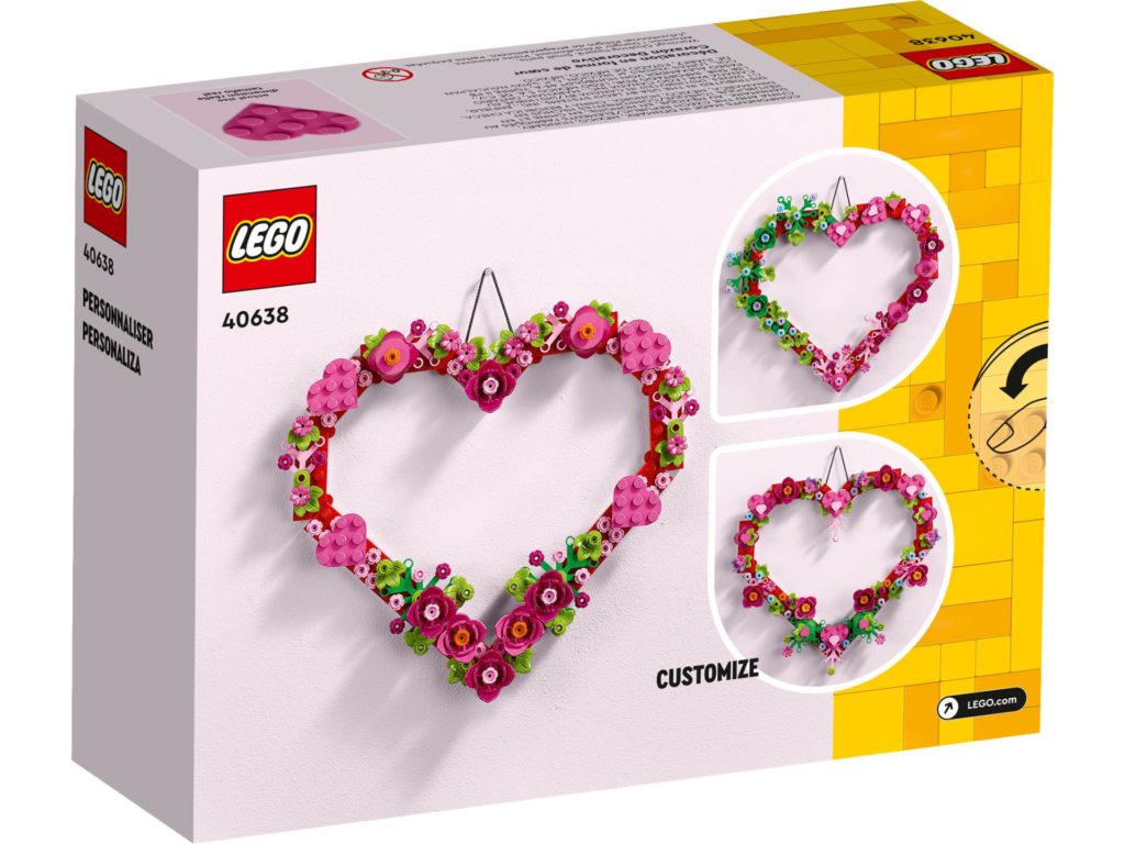 LEGO 40638 Herz-Deko | ©LEGO Gruppe