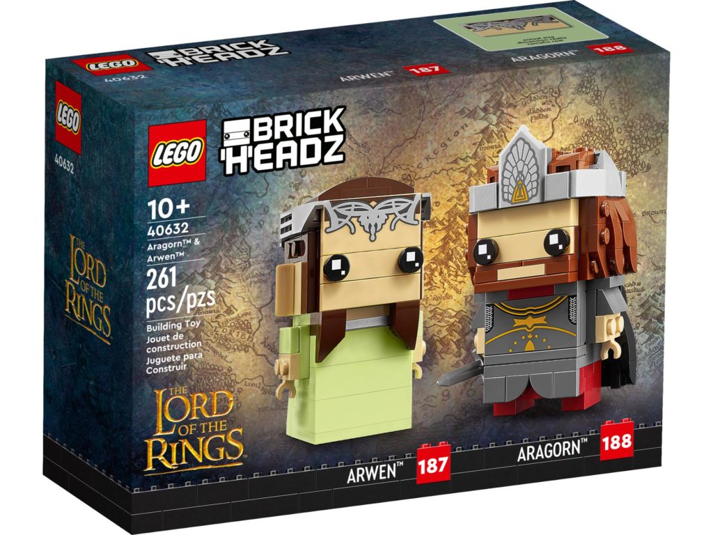 LEGO BrickHeadz 40632 Aragorn und Arwen | ©LEGO Gruppe