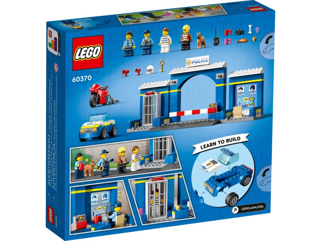 LEGO City 60370 Ausbruch aus der Polizeistation | ©LEGO Gruppe
