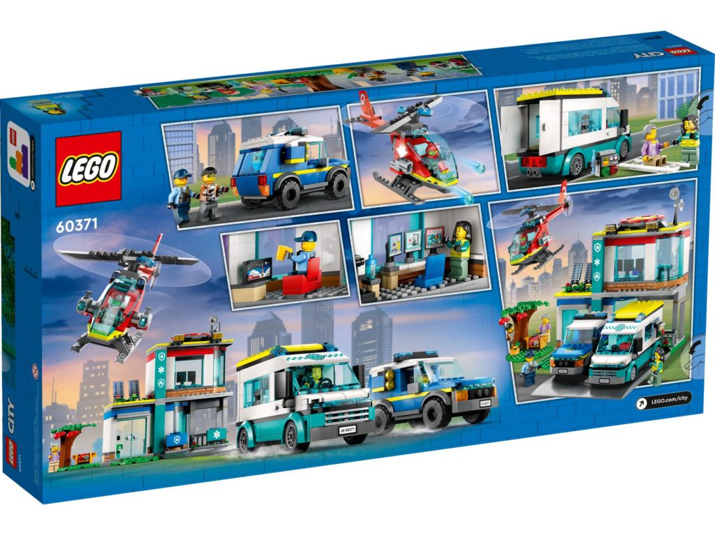 LEGO City 60371 Hauptquartier der Rettungsfahrzeuge | ©LEGO Gruppe