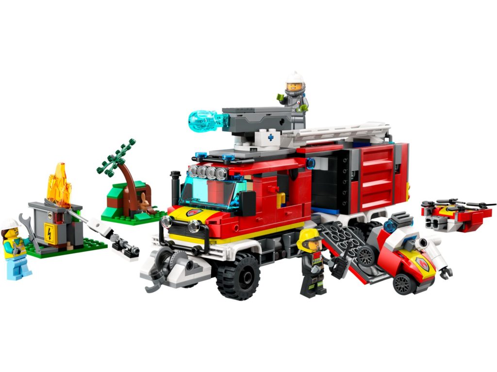 LEGO City 60374 Einsatzleitwagen der Feuerwehr | ©LEGO Gruppe