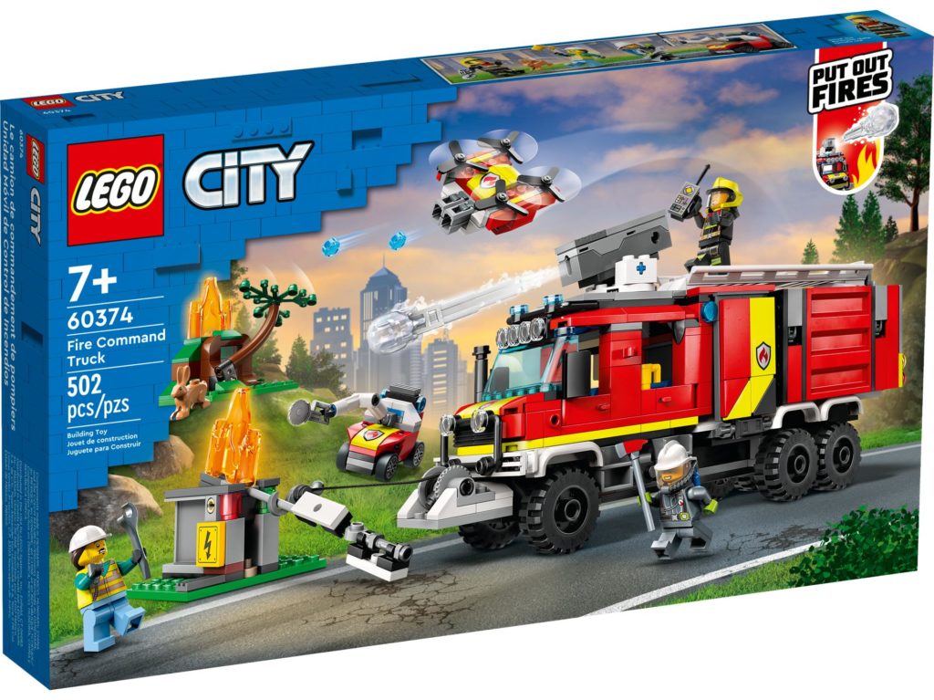 LEGO City 60374 Einsatzleitwagen der Feuerwehr | ©LEGO Gruppe