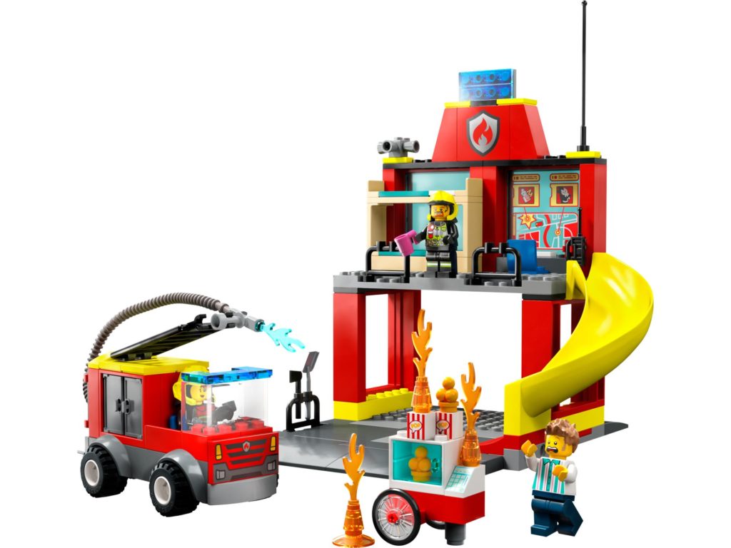 LEGO City 60375 Feuerwehrstation und Löschauto | ©LEGO Gruppe