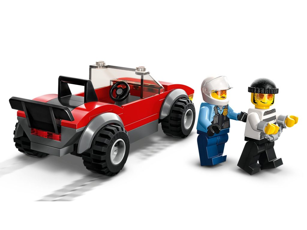 LEGO City 60392 Verfolgungsjagd mit dem Polizeimotorrad | ©LEGO Gruppe