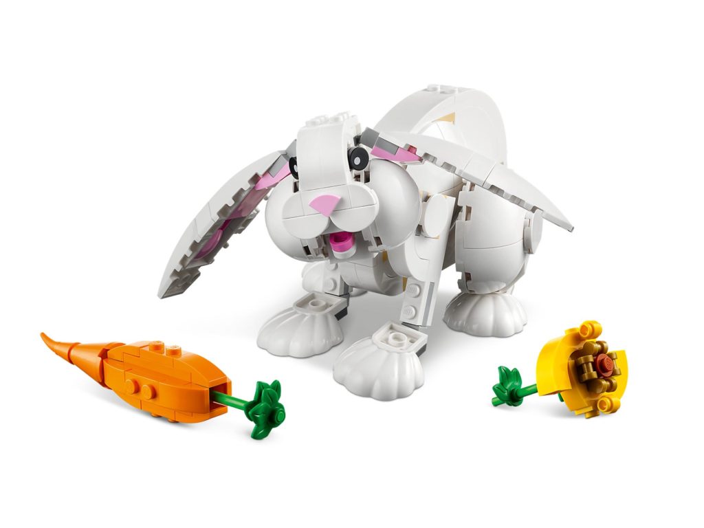 LEGO Creator 3-in-1-Sets 31133 Weißer Hase | ©LEGO Gruppe