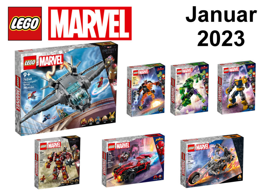 LEGO Marvel Neuheiten Januar 2023