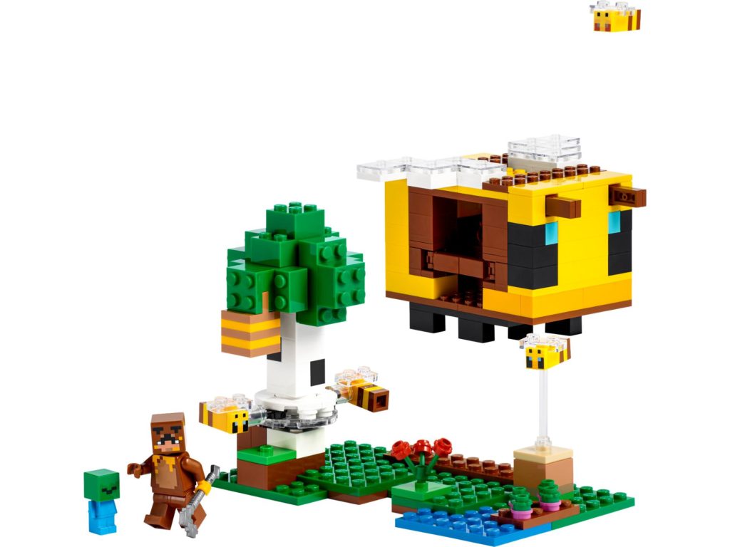 LEGO Minecraft 21241 Das Bienenhäuschen | ©LEGO Gruppe