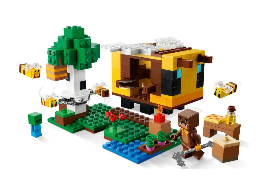 LEGO Minecraft 21241 Das Bienenhäuschen | ©LEGO Gruppe
