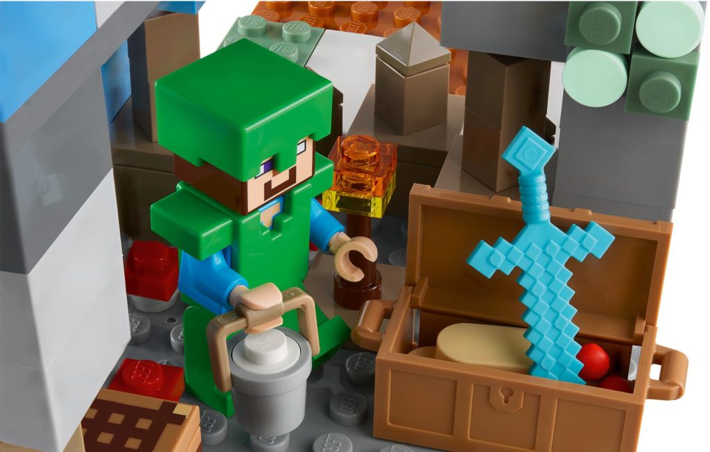 LEGO Minecraft 21243 Die Vereisten Gipfel | ©LEGO Gruppe