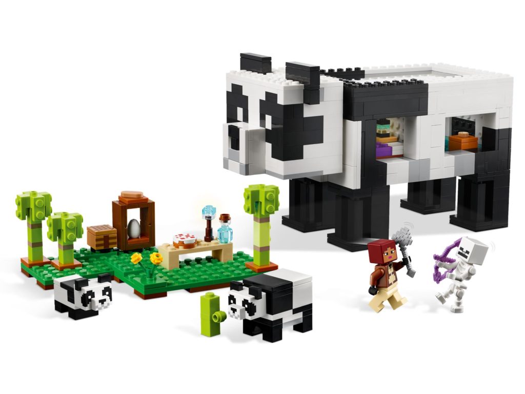 LEGO Minecraft 21245 Das Pandahaus | ©LEGO Gruppe