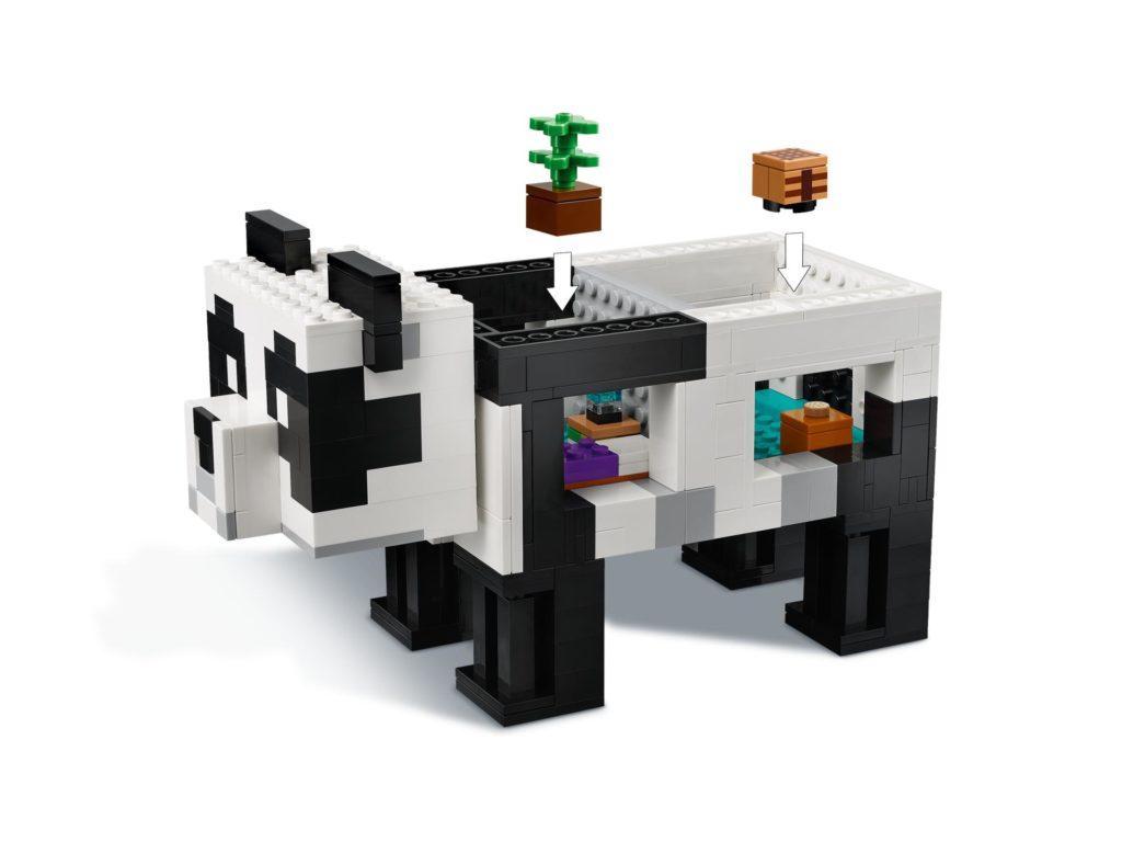 LEGO Minecraft 21245 Das Pandahaus | ©LEGO Gruppe
