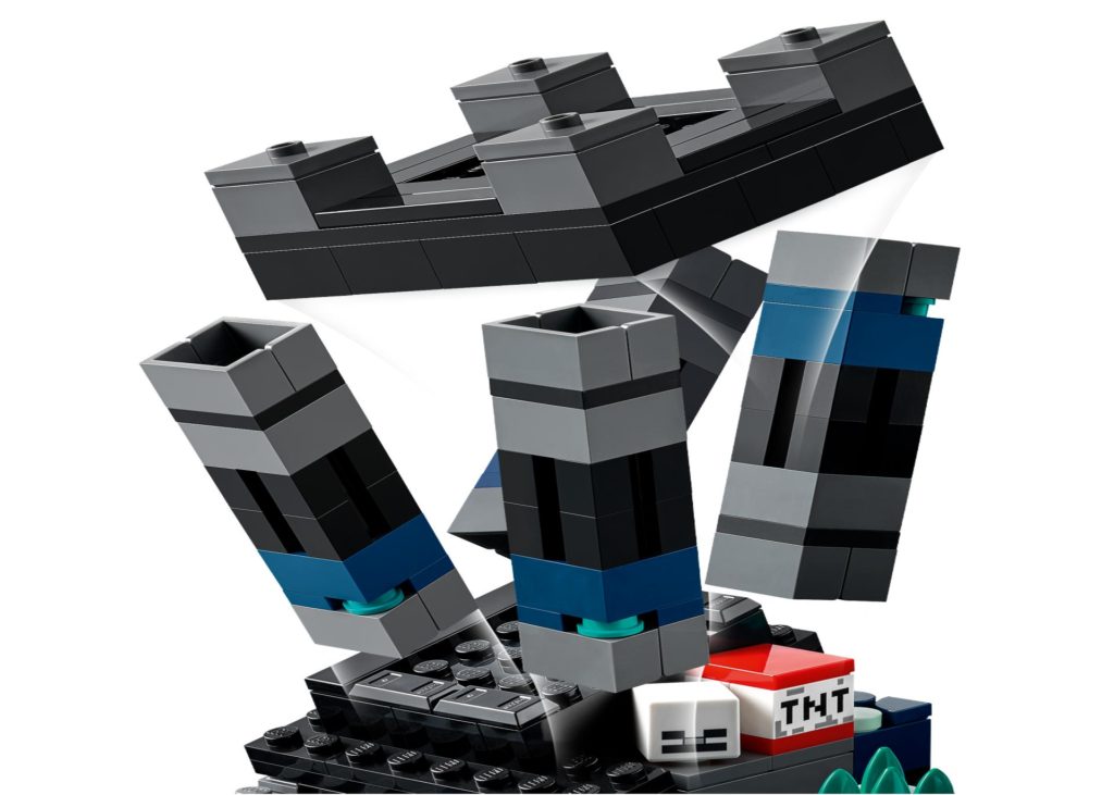 LEGO Minecraft 21246 Das Duell in der Finsternis | ©LEGO Gruppe