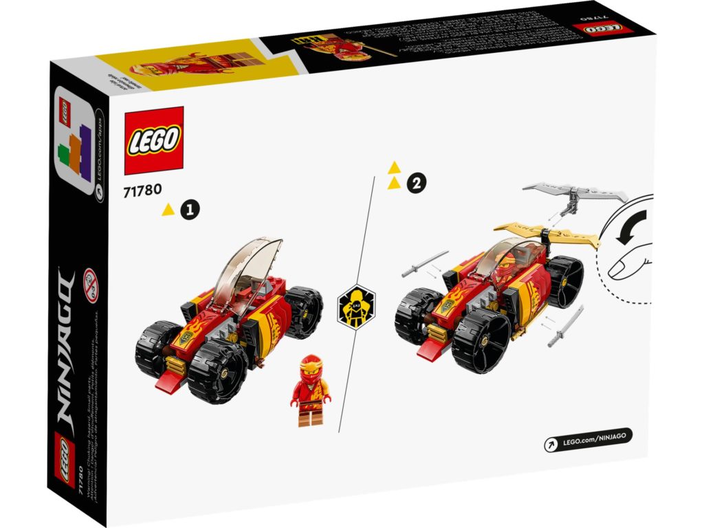 LEGO NINJAGO 71780 Kais Ninja-Rennwagen EVO | ©LEGO Gruppe