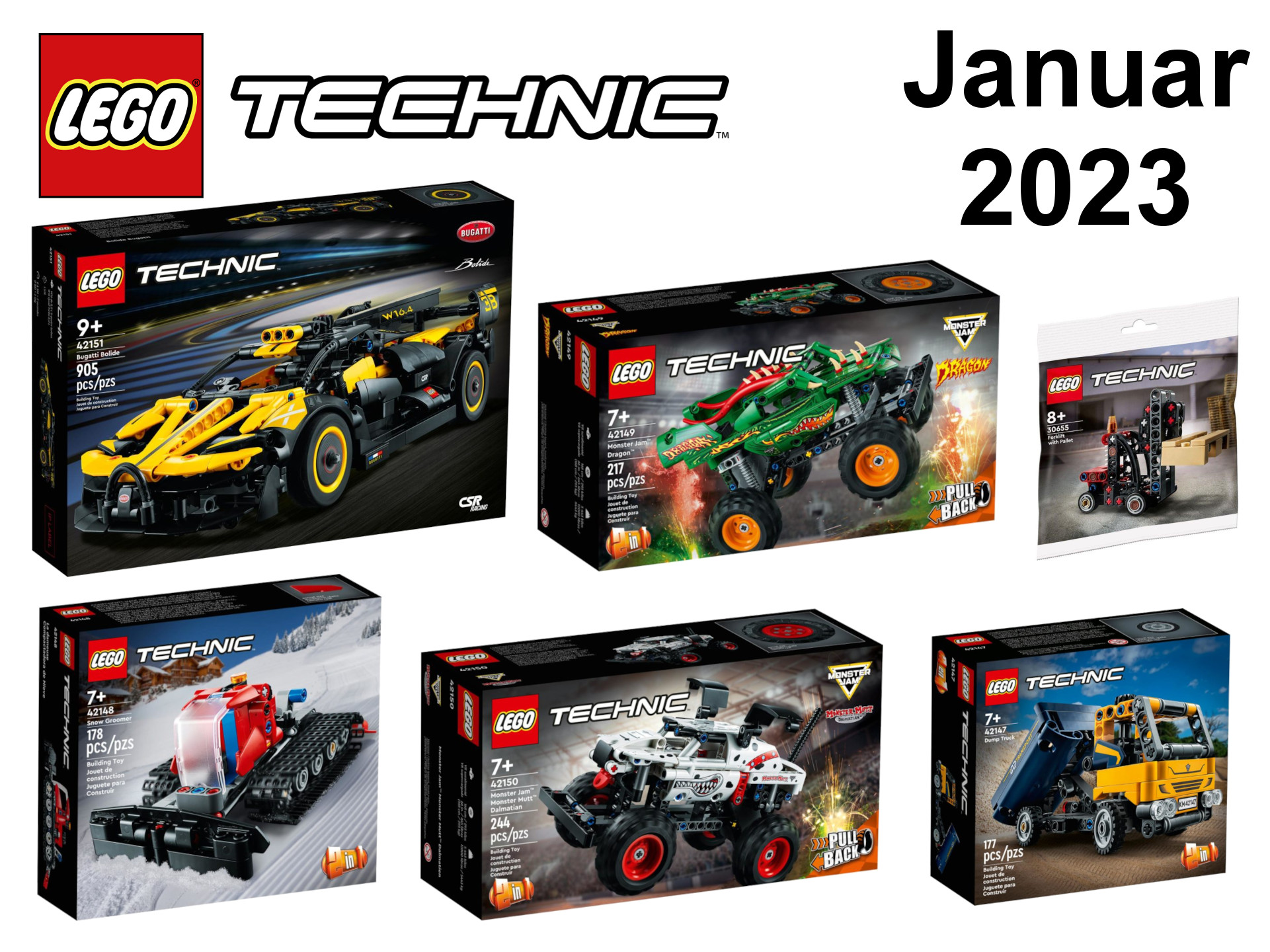 LEGO Technic Neuheiten Januar 2023 - Brickzeit