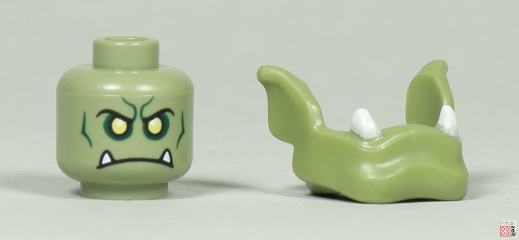 LEGO 71037 - Minifigur 07, Kopf und Gebiss | ©Brickzeit