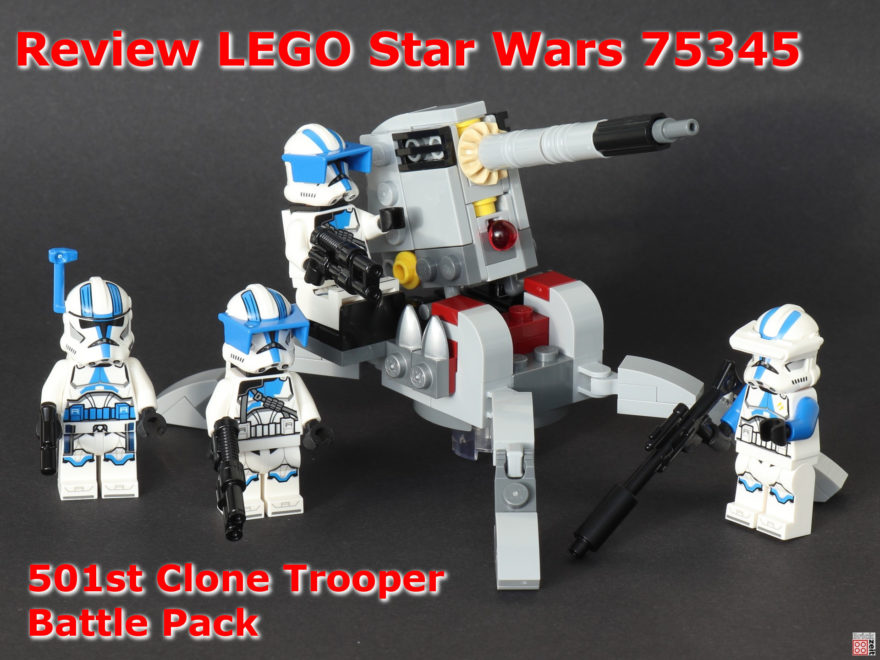 Review - LEGO Star Wars 75345 501st Clone Trooper Battle Pack | ©Brickzeit