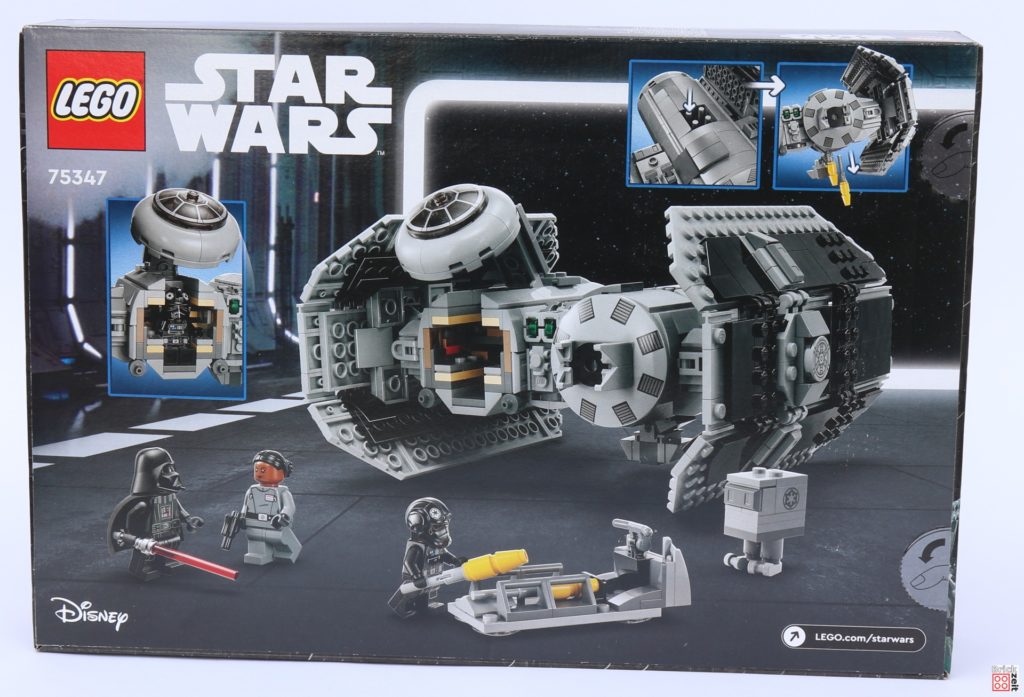 Packungsrückseite, LEGO Star Wars 75347 TIE Bomber | ©Brickzeit