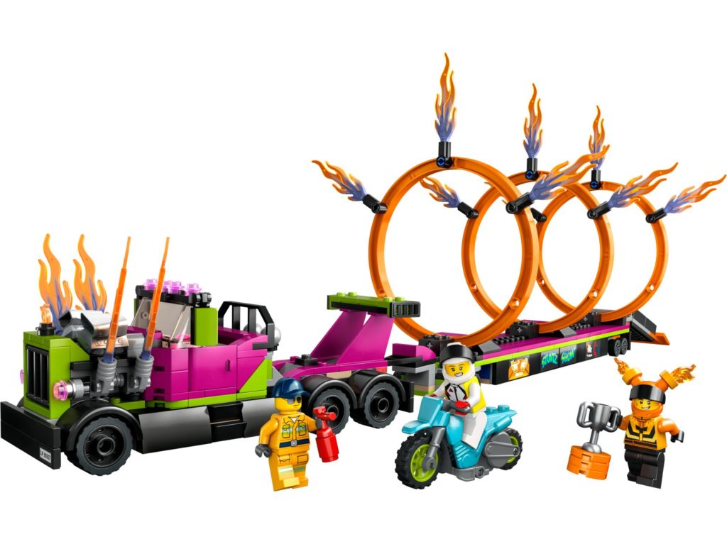 LEGO City 60357 Stunttruck mit Feuerreifen-Challenge | ©LEGO Gruppe