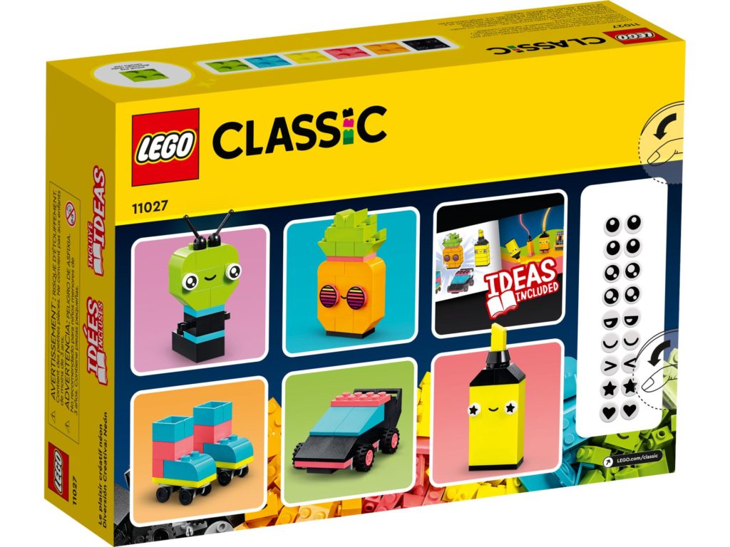 LEGO Classic 11027 Neon Kreativ-Bauset | ©LEGO Gruppe