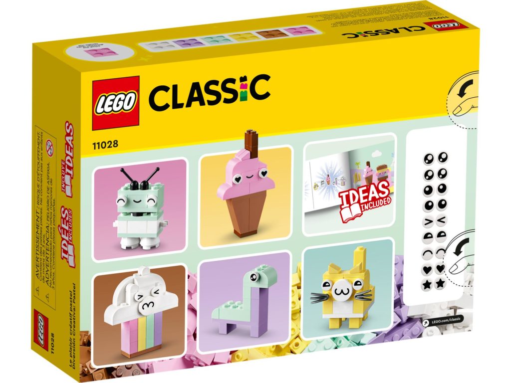 LEGO Classic 11028 Pastell Kreativ-Bauset | ©LEGO Gruppe