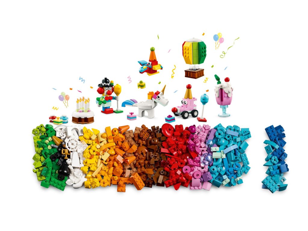 LEGO Classic 11029 Party Kreativ-Bauset | ©LEGO Gruppe