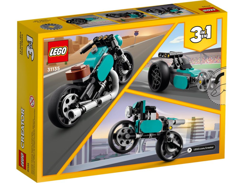 LEGO Creator 3-in-1-Sets 31135 Oldtimer Motorrad | ©LEGO Gruppe