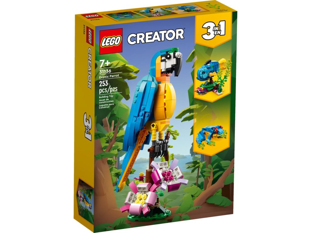 LEGO Creator 3-in-1-Sets 31136 Exotischer Papagei | ©LEGO Gruppe