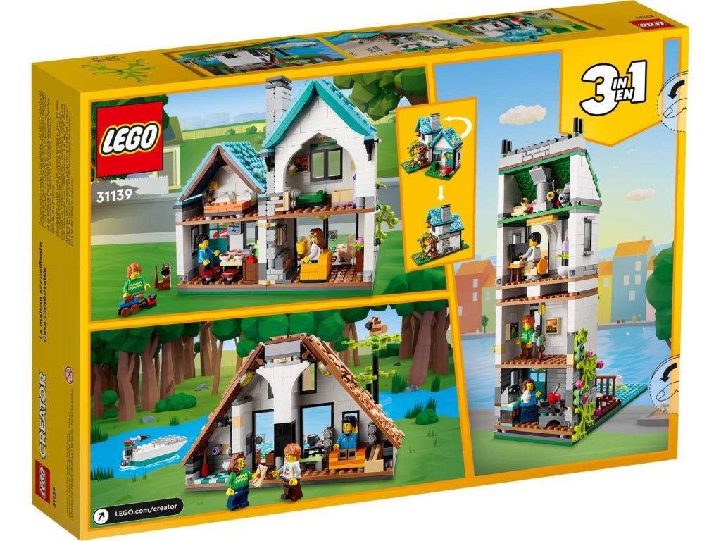 LEGO Creator 3-in-1-Sets 31139 Gemütliches Haus | ©LEGO Gruppe