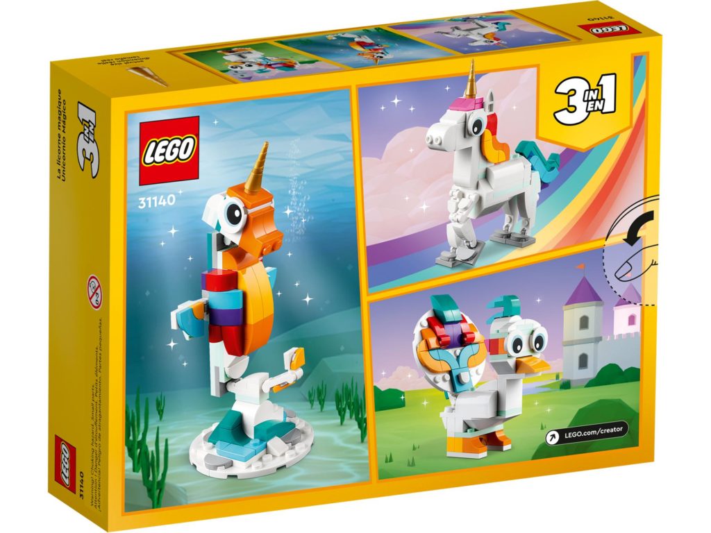 LEGO Creator 3-in-1-Sets 31140 Magisches Einhorn | ©LEGO Gruppe