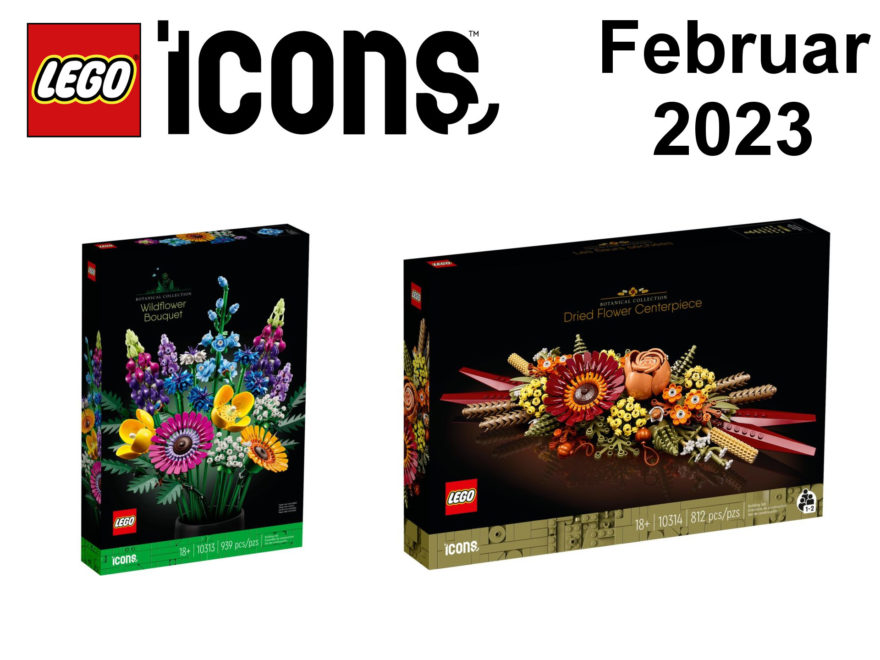 LEGO Icons Neuheiten Februar 2023