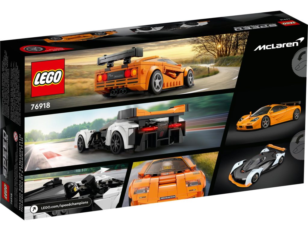 LEGO Speed Champions 76918 McLaren Solus GT & McLaren F1 LM | ©LEGO Gruppe