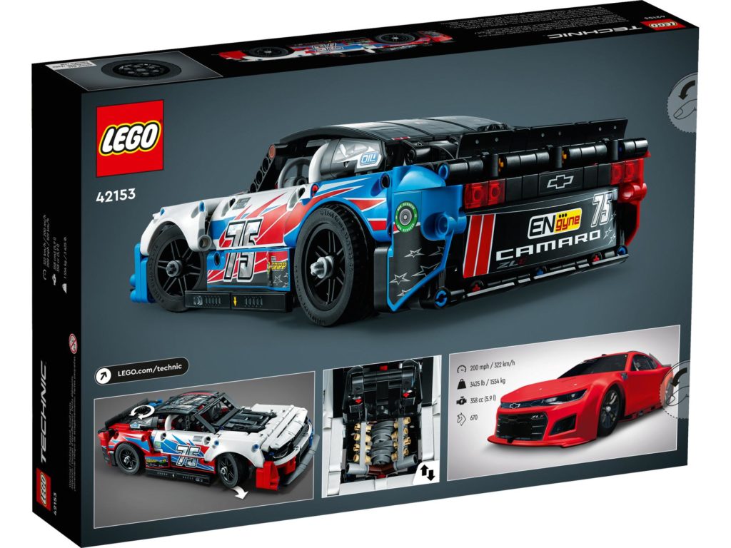 LEGO Technic 42153 NASCAR Next Gen Chevrolet Camaro ZL1 | ©LEGO Gruppe
