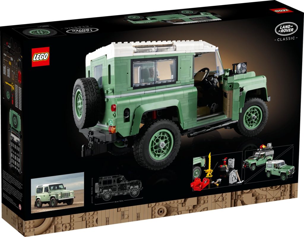 LEGO Icons 10317 Klassischer Land Rover Defender 90 | ©LEGO Gruppe