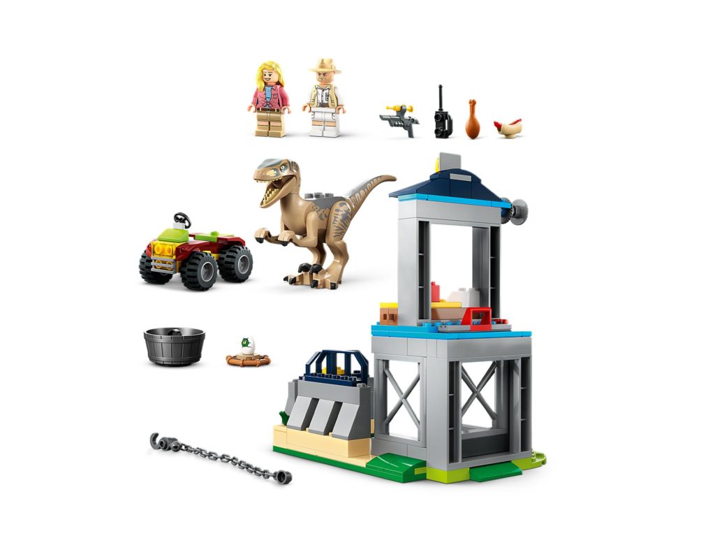 LEGO Jurassic World 76957 Flucht des Velociraptors | ©LEGO Gruppe