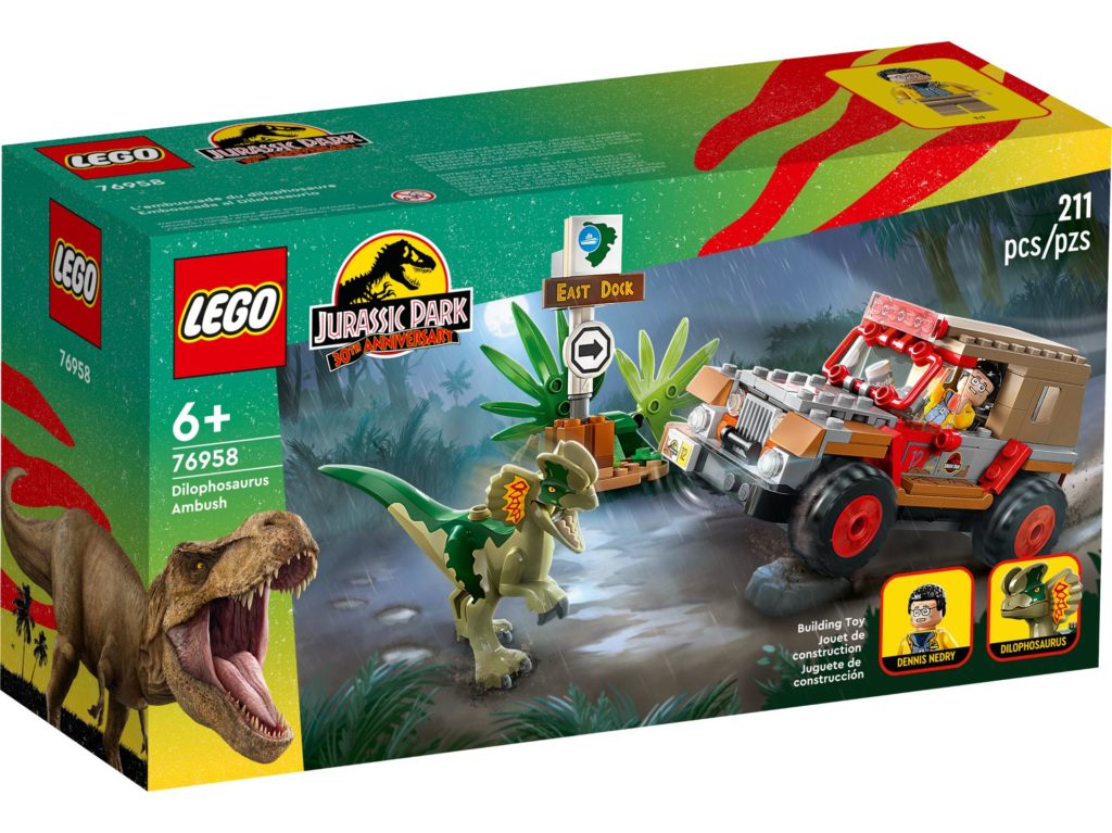 LEGO Jurassic World 76958 Hinterhalt des Dilophosaurus | ©LEGO Gruppe