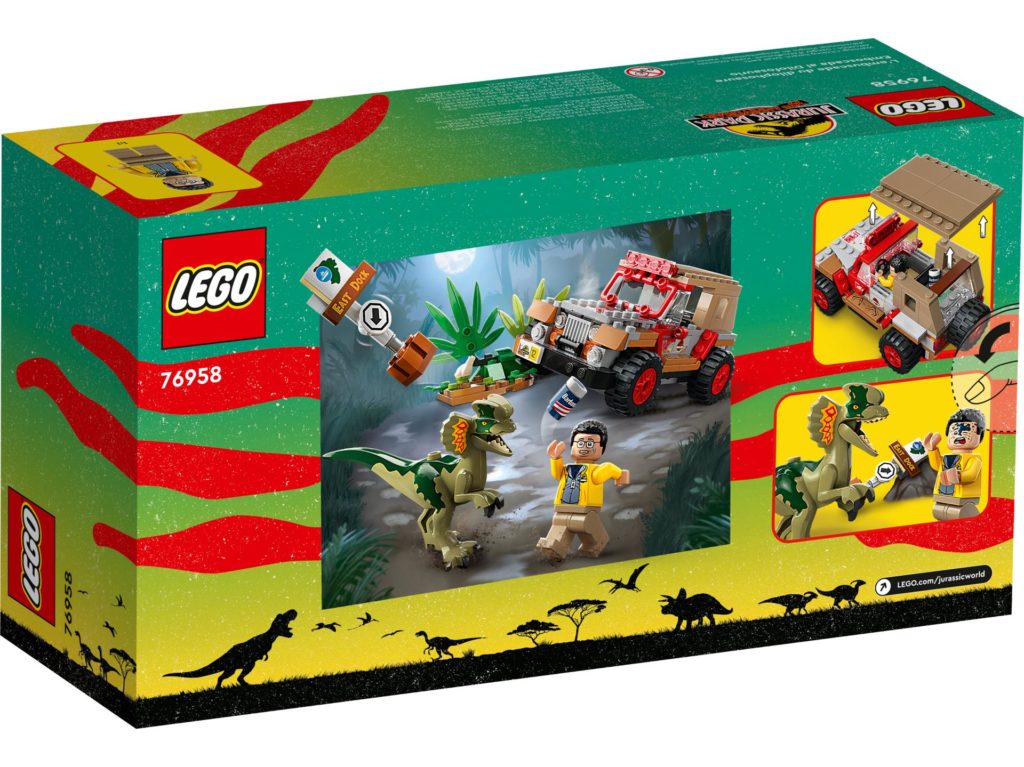 LEGO Jurassic World 76958 Hinterhalt des Dilophosaurus | ©LEGO Gruppe